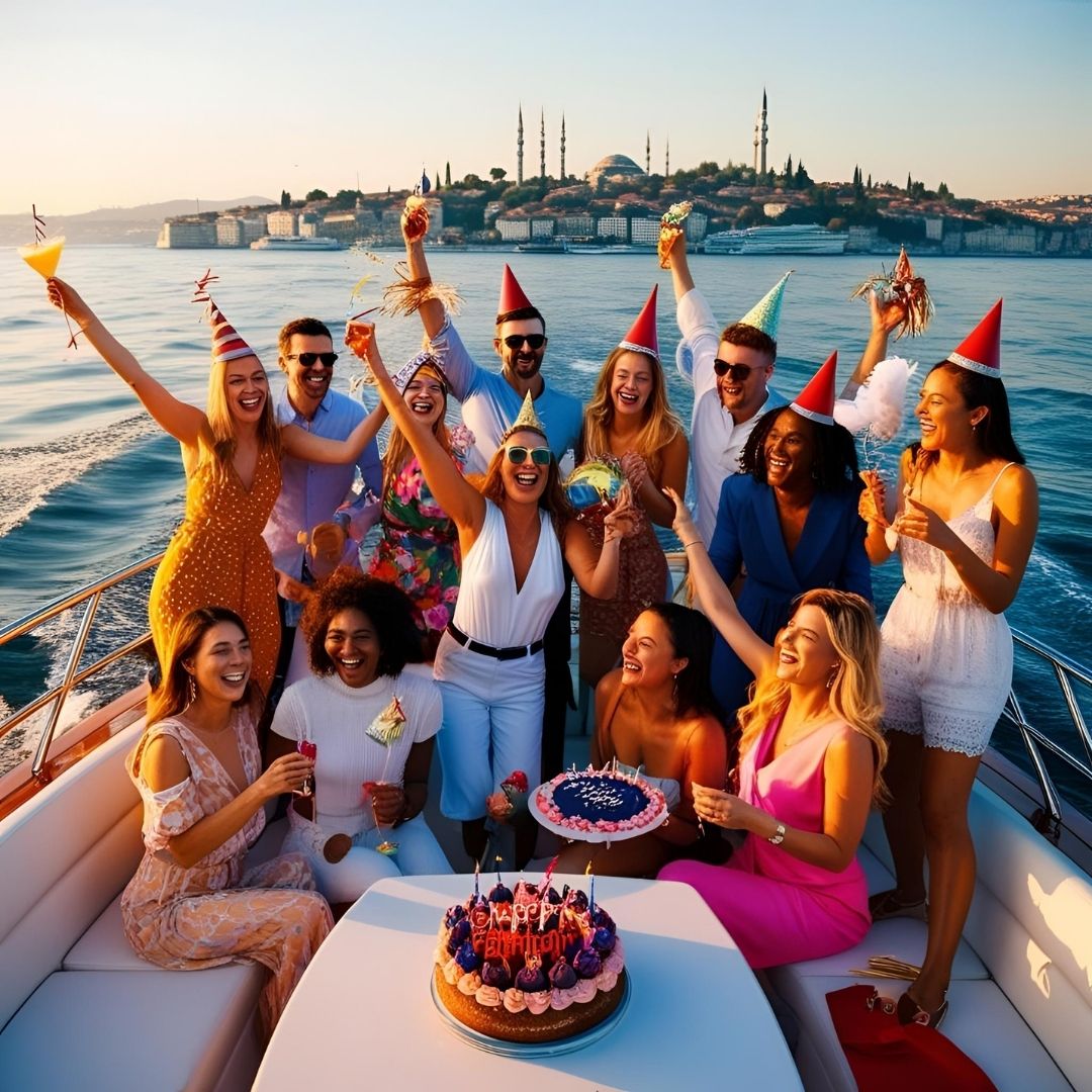 Özel yat doğum günü organizasyonu